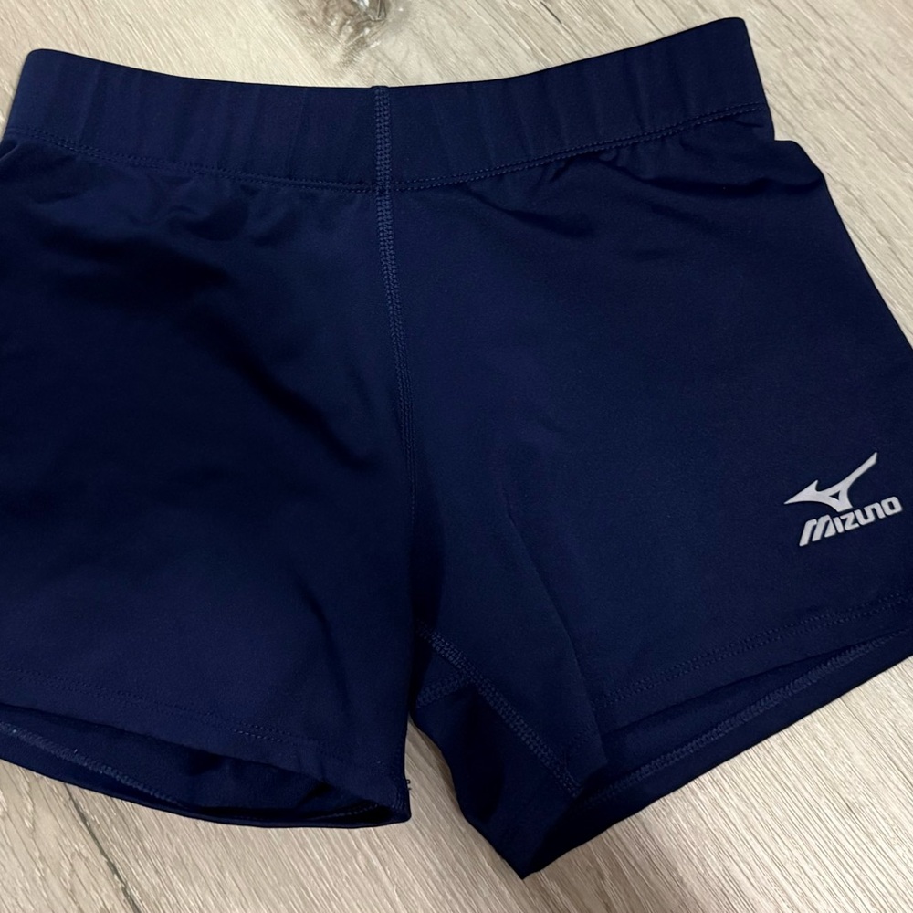 Mizuno Women's Dark Blue Athletic Shorts
